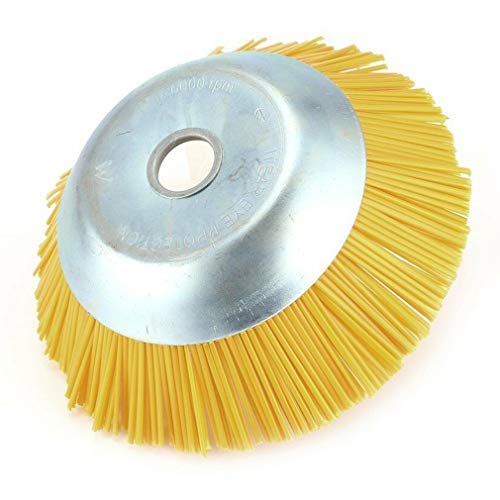 CHM Garden Line Professionelle Unkrautbürste Unkrautbürstenkopf 25,4 x 200 mm | 25 x 200 mm, hohe Stabilität | Zwei Unkrautbürstenköpfe, Weich, Hart und Austauschbar