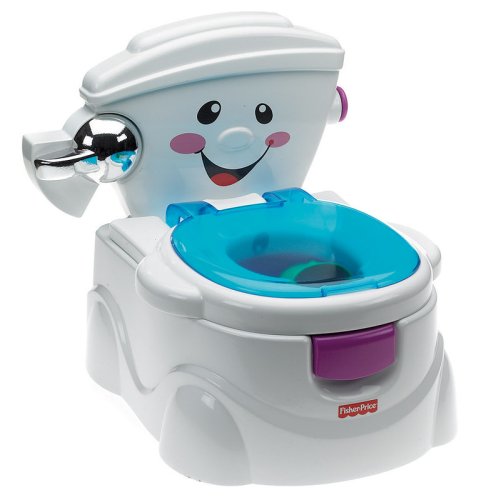 Mattel Fisher-Price P4326 - Meine erste Toilette, Töpfchen