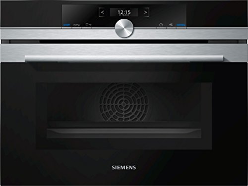 Siemens CM633GBS1 iQ700 Backofen Elektro / 45 L / Edelstahl / Integrierte Mikrowelle / LED-Innenbeleuchtung