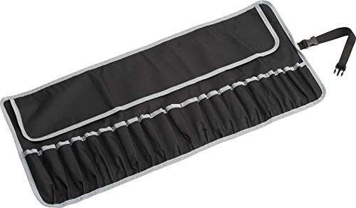 Cutting Line Werkzeugrolltasche 745 mm-Unbestückt-22 Fächer-Mit Schnellverschluss & Tragegriff-Aus Nylon/Werkzeugrolle/Rolltasche/Werkzeugtasche für Wartungsmechaniker / 4541200