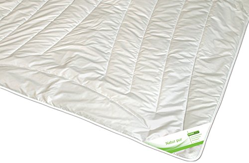 Bettdecke Kamelhaar Ganzjahres-Decke Steppbett Kamelhaardecke Karel, Größe:135x200 cm