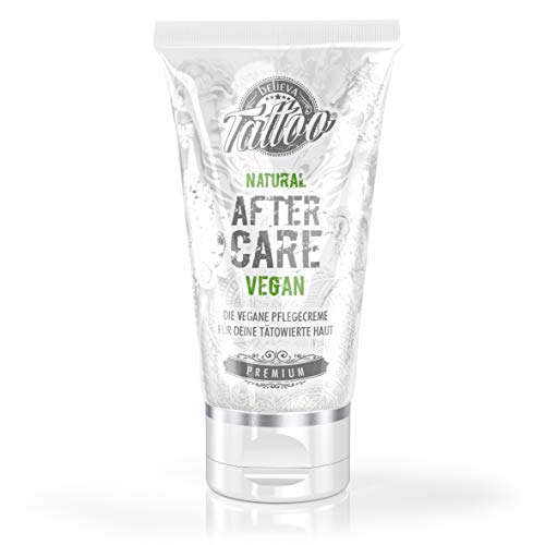 Believa Tattoo Pflegecreme - Vegane Tattoopflege nach dem Tätowieren 50ml