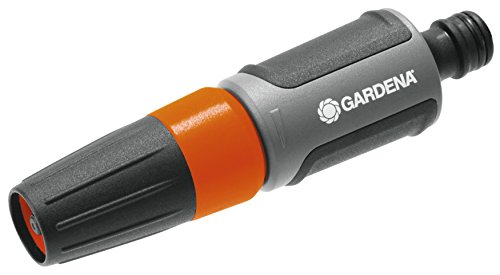 GARDENA Reinigungsspritze: Wasserspritze mit stufenlos einstellbarem Strahl, zum Reinigen und Sprühen, Aquastop, Frostschutz, verpackt (18300-20)