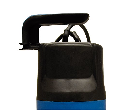 Güde Schmutzwassertauchpumpe GS4002P mit var.Schwimmerschalter, 94630,Schwarz, Blau