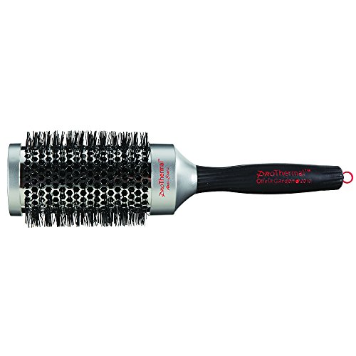 Olivia Garden Rundhaarbürste Pro Thermal T53, antistatische Rundbürste mit wärmespeicherndem Aluminium-Körper, 53/ 75 mm