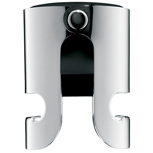 WMF Clever&More Sektverschluss, Flaschenverschluss, Edelstahl Cromargan mattiert, H 5cm, Ø 4cm
