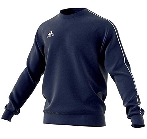 adidas Herren CORE18 Sweatshirt, Dark Blue/White S