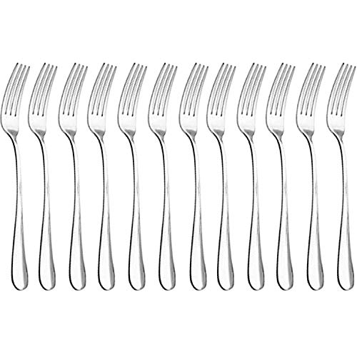 Qucher Table Forks, Steak Knife, Long Drink Spoon, Soup Cups Polished Stainless Steel Cutlery Set Suitable For Home Use Home Kitchen Pub