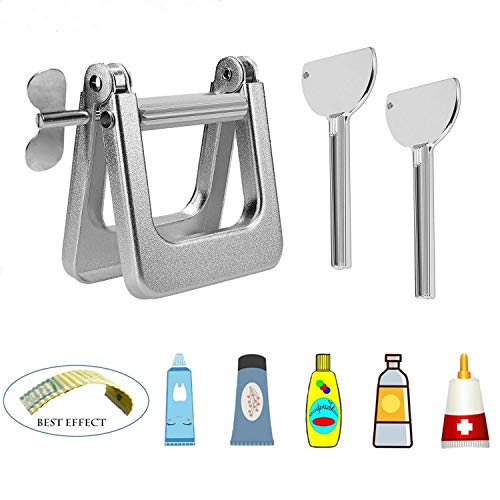 Queta Zahnpasta Quetscher Tubenausdrücker Tubenquetscher Maschine aus Metall