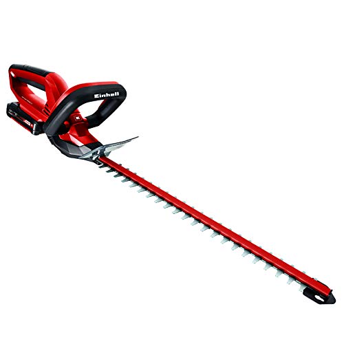 Einhell Akku Heckenschere GE-CH 1846 Li Set Power X-Change (Lithium Ionen, 18 V, 460 mm Schnittlänge, 15 mm Zahnabstand, inkl. 2,0 Ah Akku und Ladegerät)