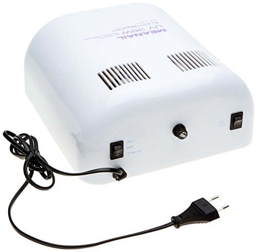 MEANAIL Paris 36 Watt UV Nageltrockner zur Gel-Aushärtung – Profi Nagellampe – Lichthärtungsgerät für Gel-Nagellacke & Gele – Expressaushärtung 120 sek. – Maniküre & Pediküre