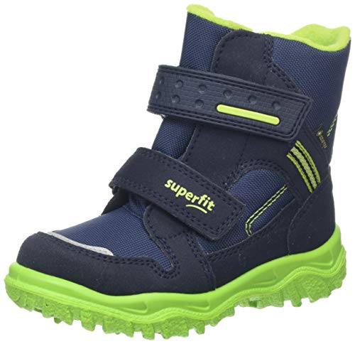 superfit Jungen HUSKY1 Schneestiefel, (Blau/Grün 81), 27 EU
