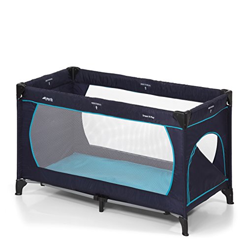 Hauck Kinderreisebett Dream N Play Plus, inkl. Hauck Reisebettmatratze, tragbar und klappbar, 120 x 60 cm