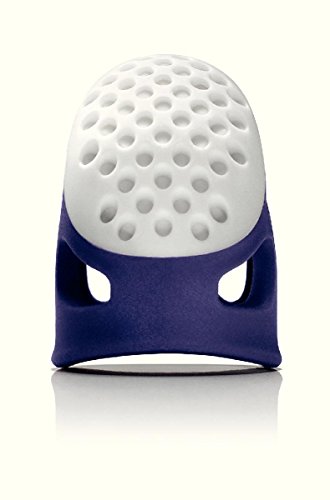 PRYM 431146 Fingerhut Ergonomic aus Kunststoff/Silikon Größe M, 1 Stück