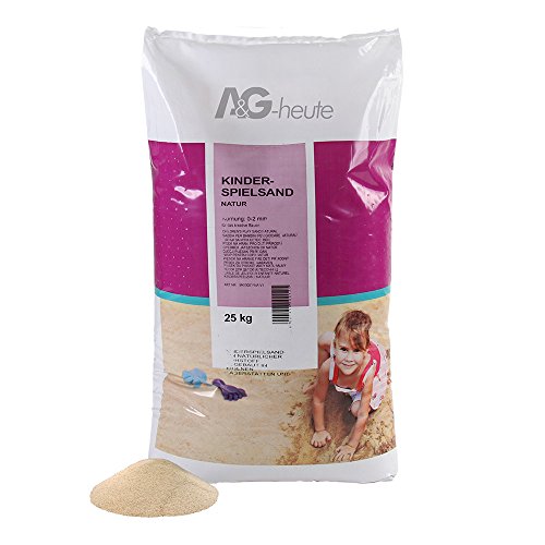 25kg Spielsand Quarzsand für Sandkasten Dekosand TÜV NORD geprüft TOP Qualität
