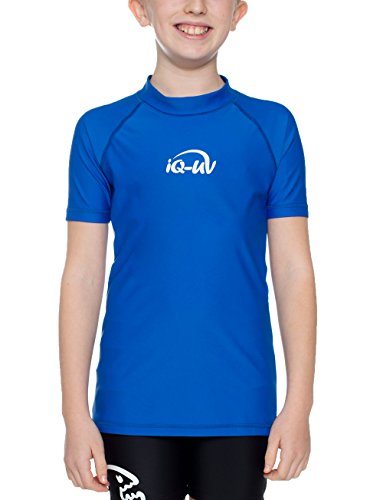 iQ-UV Mädchen UV-Shirt 300 UV-Schutz T-Shirt, Blau (Dark-Blue), 164/170 (Herstellergröße: 164/170)