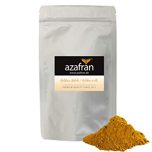 Azafran BIO Goldene Milch | Golden Milk | Kurkuma Latte Gewürzmischung 250g