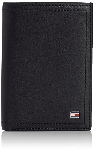 Tommy Hilfiger Herren HARRY N/S WALLET W/COIN POCKET Geldbörsen, Schwarz (BLACK 990), 9x13x2 cm