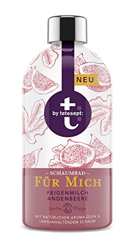 t: by tetesept Schaumbad 'Für Mich' – Badezusatz zur Entspannung - mit Feigenmilch & Andenbeere – Sanfte Pflege, mit natürlichen Aroma-Ölen und langanhaltendem Schaum – 2 x 420 ml