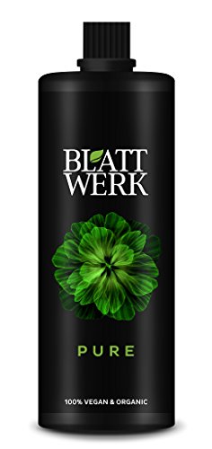 BLATTWERK Pure Bio Düngemittel - 1.000ml: 100% veganer, organischer NPK Dünger mit Aminosäuren. Flüssiger Naturdünger aus Gras