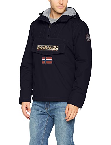 Napapijri Herren Rainforest Winter Jacke, Blau (Blu Marine 176), X-Small