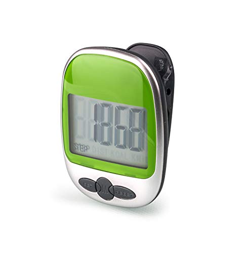 LEBEXY Schrittzähler Pedometer mit Clip Einfache | Kilometerzähler Joggen | Fitness Tracker | Schrittzaehler Testsieger ohne app und Handy
