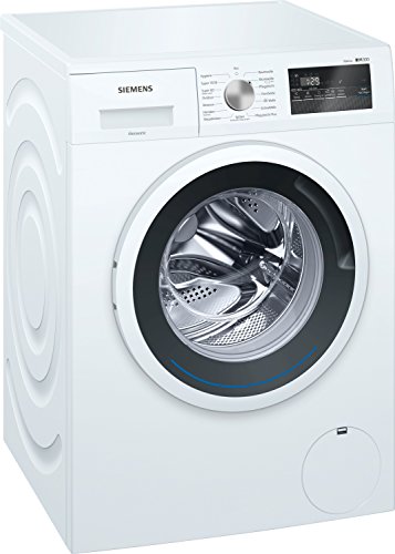 Siemens WM14N121 iQ300 Waschmaschine Frontlader / 7kg / A+++ / 1400 UpM / iSensoric / iQdrive Motor / WaterPerfect / Nachlegefunktion / Spezialprogramm für Sport- und Outdoor-Bekleidung / weiß