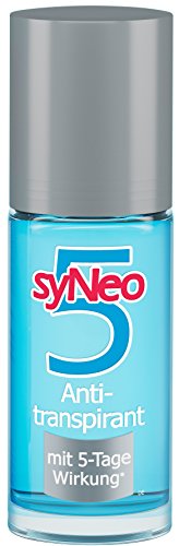 syNeo 5 Anti-Transpirant Unisex Roll-On, Anti-Perspirant Deo-Roller für Damen und Herren, 1er Pack (1 x 50 ml)