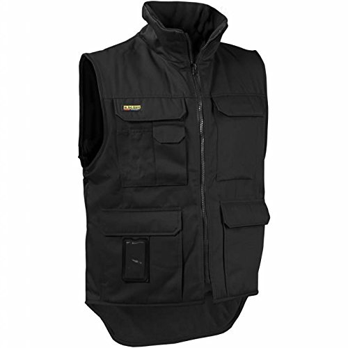 Blåkläder Workwear Arbeits-Winterweste '3801' Fleece-Futter, 1 Stück, XL, schwarz, 67-38011900-9900-XL