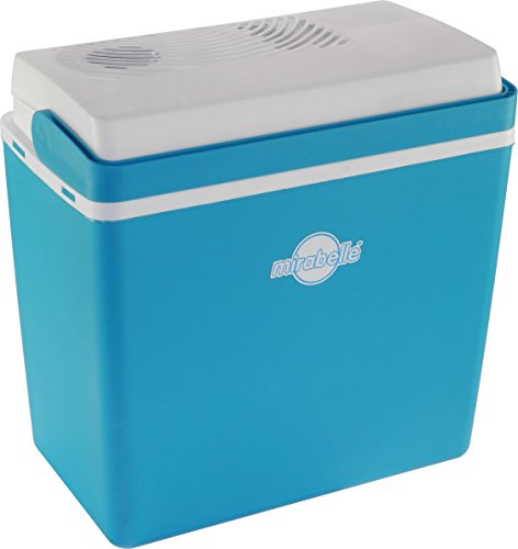 EZetil 10770610 Mirabelle E24 Thermoelektrische Kühlbox, 12V, Aquamarinblau, 21 L