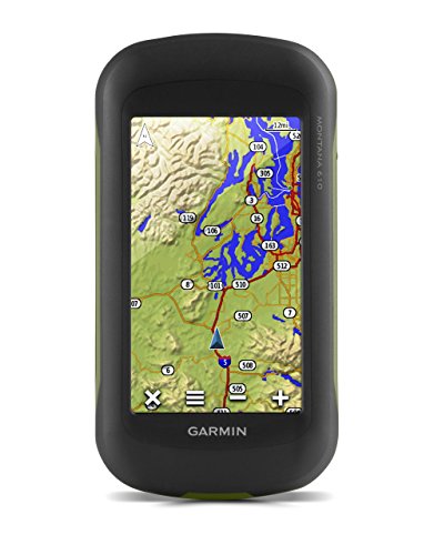 Garmin Montana 610 Outdoor-Navigationsgerät, ANT+ Konnektivität, barometrischen Höhenmesser, GPS und GLONASS, 4 Zoll (10,2cm) Touchscreen-Display