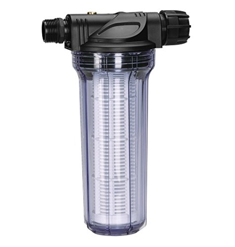 Garden 1730-20 Vorfilter für Pumpe, Filtereinsatz ist leicht zu entnehmen und einfach auszuwaschen, besonders zu empfehlen beim Fördern von sandhaltigem Wasser (Wasserdurchfluss bis 6.000 l/h)