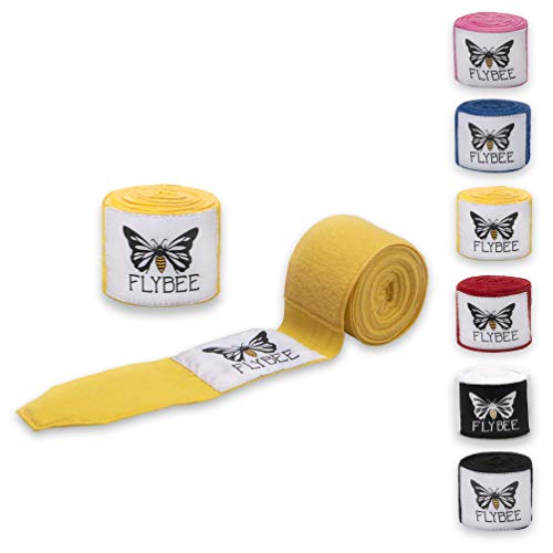 Flybee 4m Boxbandagen Elastisch, Gelb