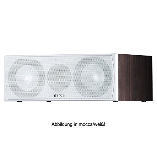Canton GLE 455.2 Center Mittelkanallautsprecher, 80/140 Watt, schwarz