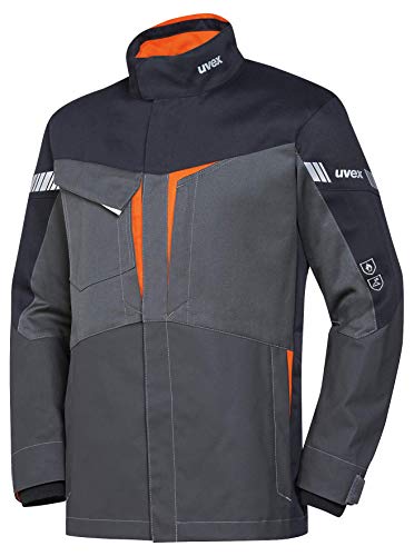 Uvex Protection Metal 8933 - Graue Sicherheitsjacke für Herren - Gr L