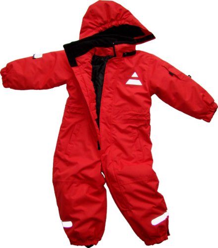 Maylynn Mini Softshell Schneeanzug Schneeoverall rot, Größe:86