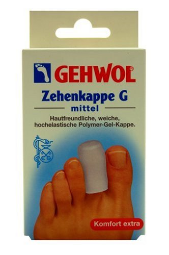 Gehwol 1026902 Zehenkappe G Polymer-Gel-Kappe, mittel
