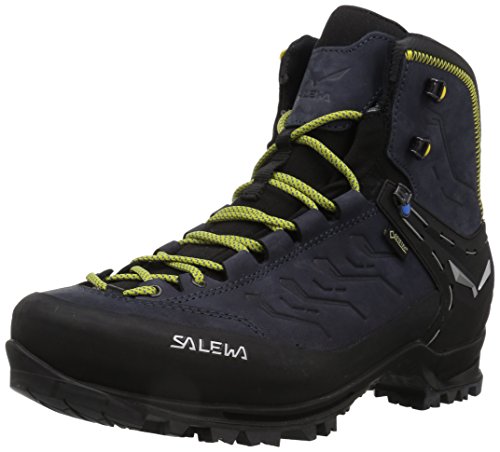 Salewa Ms Rapace GTX, Herren Trekking- & Wanderstiefel, Schwarz (Night Black/Kamille 0960), 45 EU