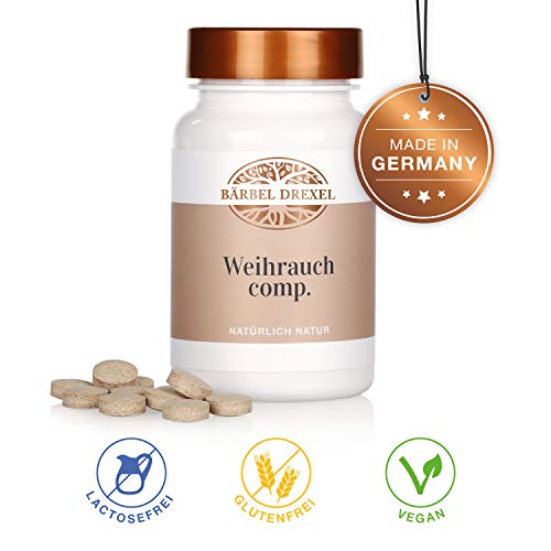 BÄRBEL DREXEL Weihrauch comp. Kapseln (140 Stk) 100% Vegane Herstellung Deutschland Boswellia Serrata Myrrhe