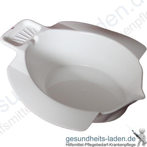 Sitzbad aus Kunststoff, weiß - SV Sitzbad Bidet Einsatz Toiletteneinsatz Sitzbadewanne