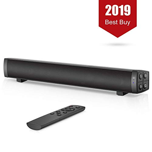 XINGDOZ Soundbar Lautsprecher, 4.2 Bluetooth-Gerät Streamin, Wireless Stereoanlage Speecker tragbare USB Soundbar, für Handy Tablet Computer PC TV (Unterstützung 3,5 mm Audioeingang)