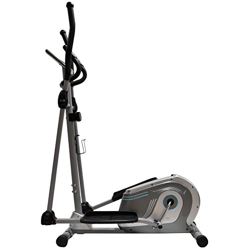 Hansson.Sports Damen Trainhard Crosstrainer Modell F330, mehrfarbig (Grau/Blau/Schwarz/Rot)
