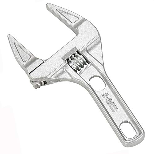 Rollgabelschlüssel 7-68mm Verstellbar Schraubenschlüssel Aluminiumlegierung Einmaulschlüssel für Badezimmer, Industrie, Gerätebefestigung, Möbel