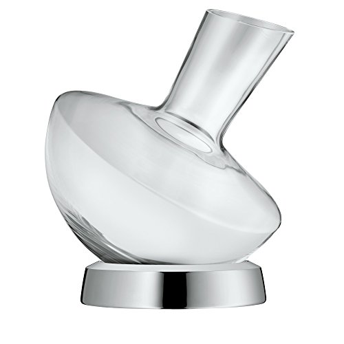 WMF Dekanter Dekantierer Dekantierflasche Jette, 0,75 l, Glas Weinbelüfter pflegeleicht formschön edel hochwertig mundgeblasen transparent klar