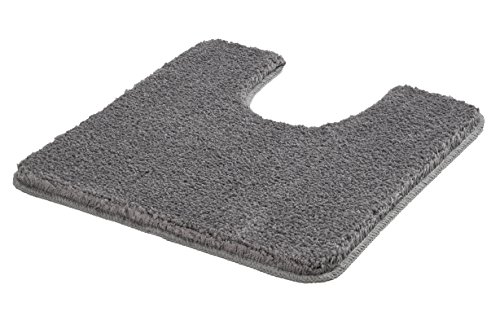 Meusch 2327901150 WC-Vorleger Super Soft, 50 x 50 cm, anthrazit