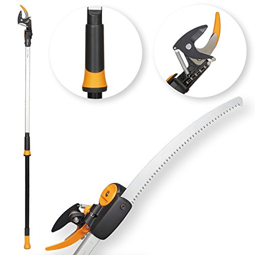 Fiskars PowerGear Teleskop-Schneidgiraffe UPX86 inkl. Adapter Baumsäge