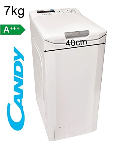 Candy Toplader 7Kg Waschmaschine 40cm 1400 U/min A+++ Display Startzeitvorwahl