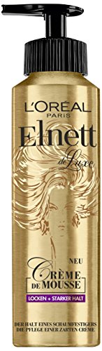 L'Oréal Paris Elnett Crème de Mousse Locken, 3er Pack (3 x 200 ml)
