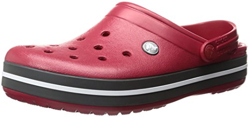Crocs Crocband, Unisex - Erwachsene Clogs, Rot (Pepper), 41/42 EU