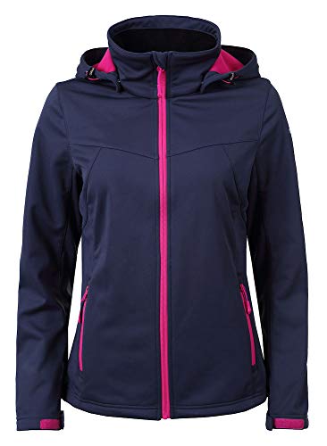 Icepeak Damen Lucy Softshell Jacke, grau, 40